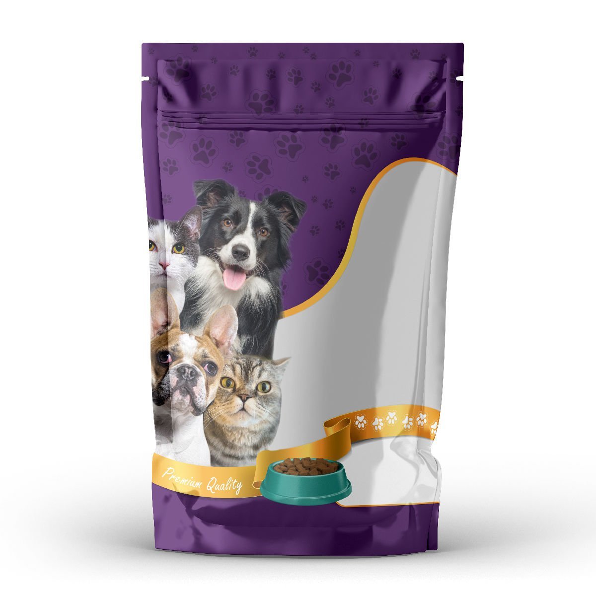 Petshop Baskılı Pencereli Doypack 22x33+6 Cm 1000 Gr