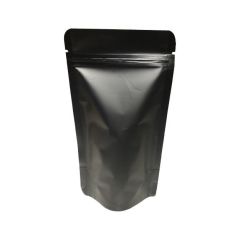 Mat Si̇yah Metali̇ze Ki̇li̇tli̇ Doypack 13x22,5+4 Cm 250 Gr Koli 2290 Adet