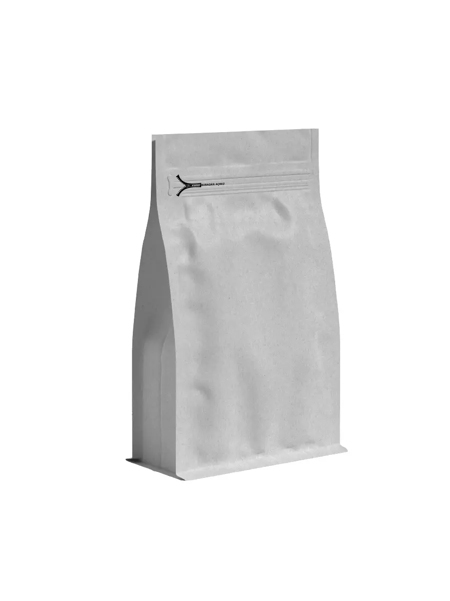 BEYAZ KRAFT FLAT BOTTOM KİLİTLİ BURADAN AÇINIZ TORBA(Kopya)