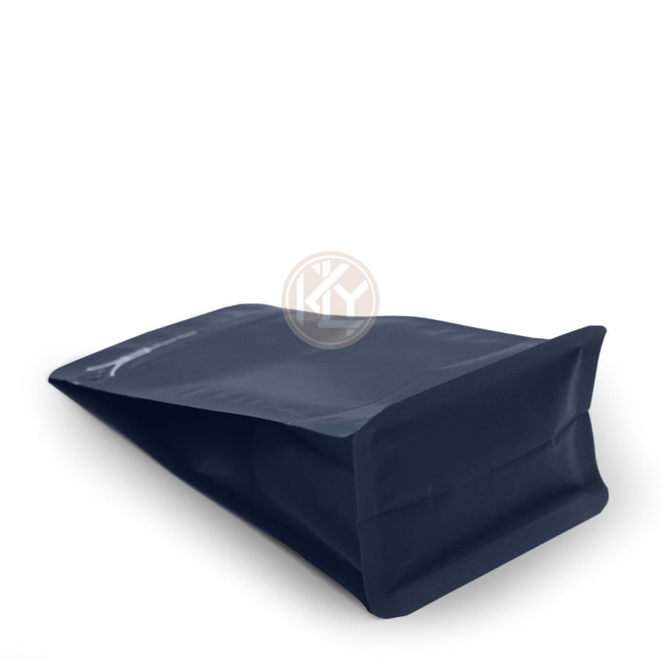Mavi Flat Bottom Kilitli Buradan Açınız Torba 11x21+4 Cm 250 Gr
