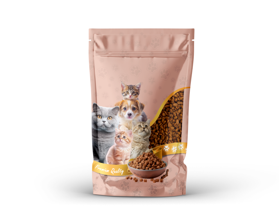 Petshop Baskılı Pencereli Doypack 17,5x26+4,5 Cm 500 Gr
