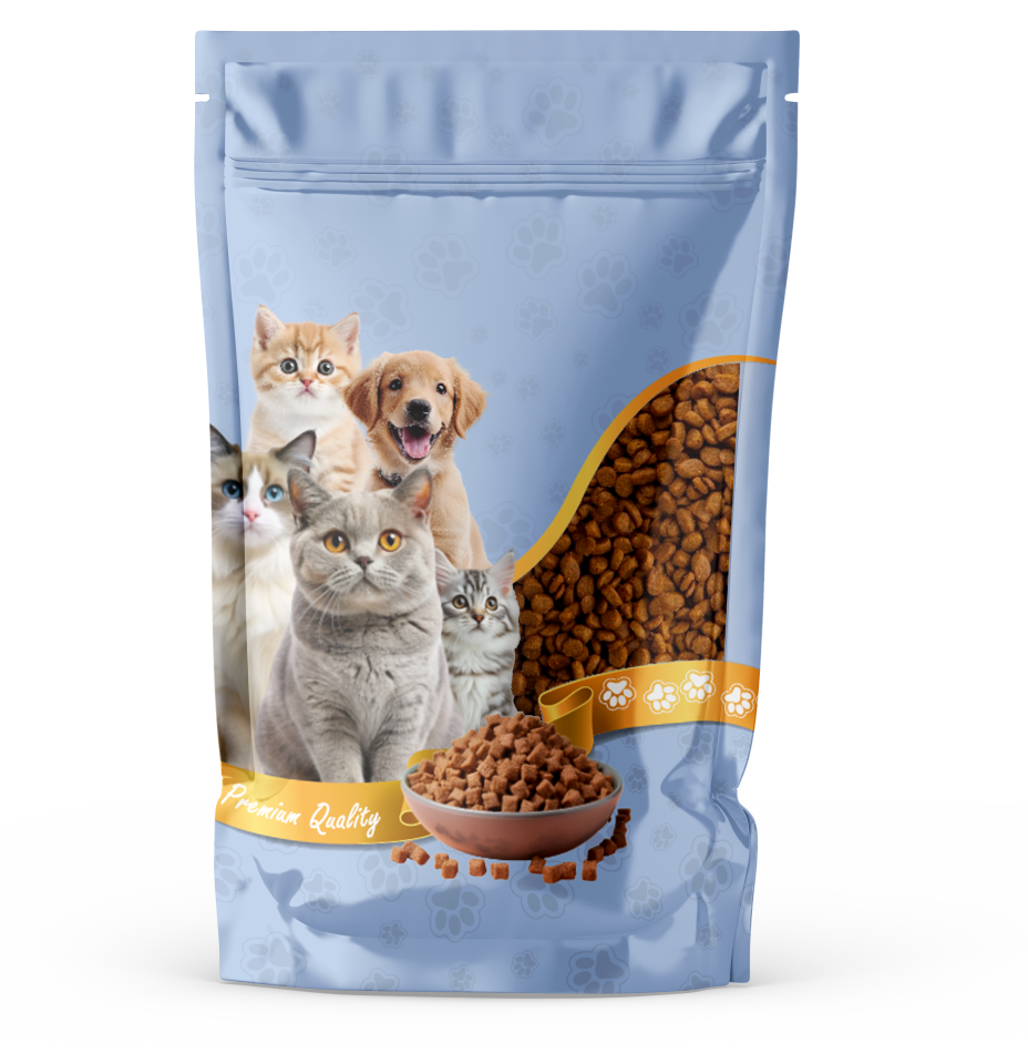 Petshop Baskılı Pencereli Doypack 21x31+5 cm 1000 gr