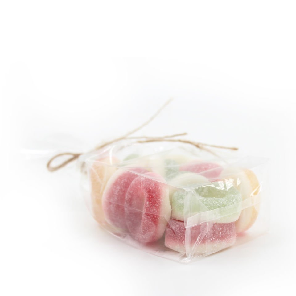 Şeffaf Kare Tabanlı Torba 6x15+2 Cm 100 Gr