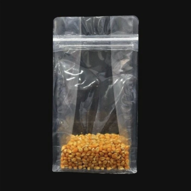 Şeffaf Flat Bottom Kilitli Torba 16x32,5+5 Cm 1000 Gr 100 Adet