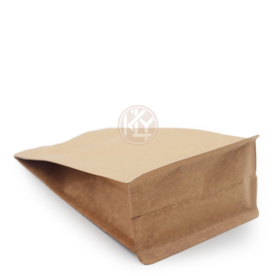 Kraft Flat Bottom Kilitsiz Torba 12x22,5+4 Cm 250 Gr