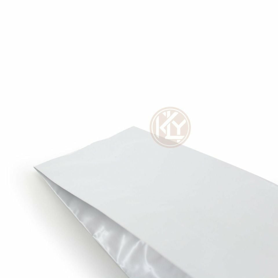 Beyaz Mat Alüminyum Yan Körüklü Torba 13x40+4 Cm 1000 Gr